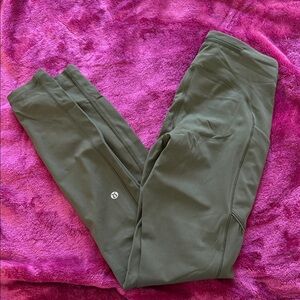 Lululemon Olive Green Leggings